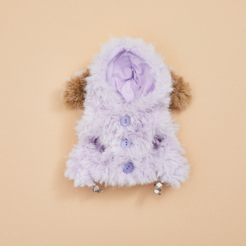Louisdog Bunny Hoody/Lavender