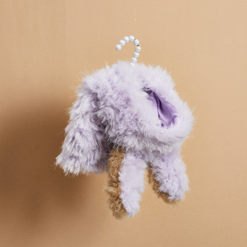 Louisdog Bunny Hoody/Lavender
