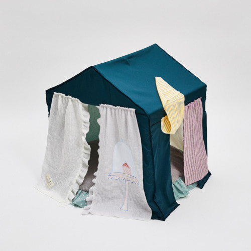 Louisdog Teal Gleam Peekaboo