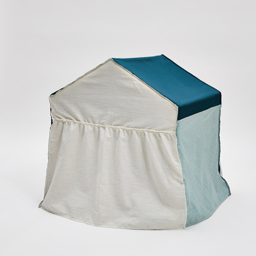 Louisdog Teal Gleam Peekaboo