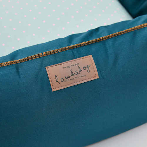 Louisdog Teal Gleam Boom Bed