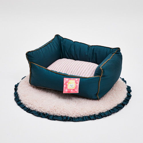 Louisdog Teal Gleam Boom Bed