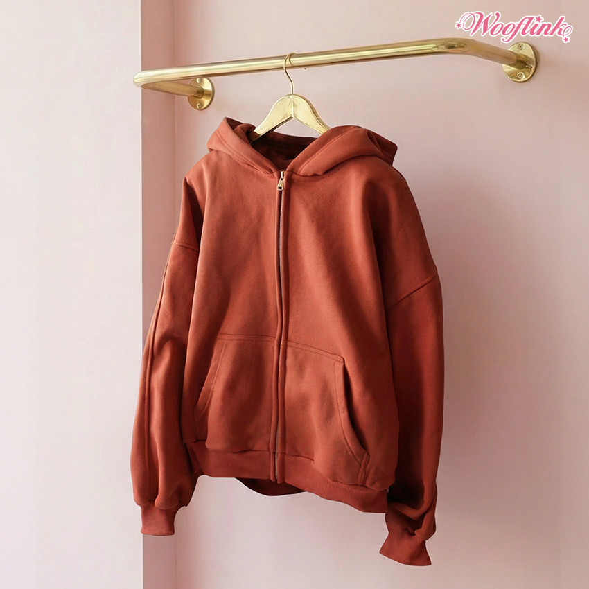 Wooflink Milkshake Zip Up Hoodie for Mom