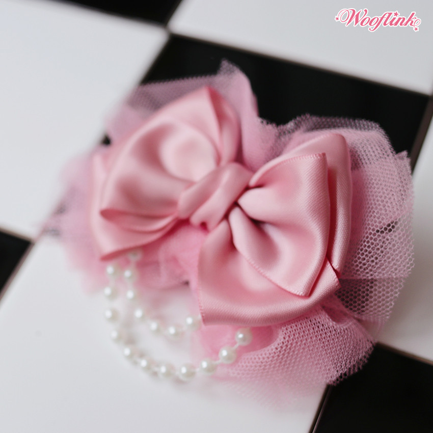 Wooflink Pink Ballerina Hairbow