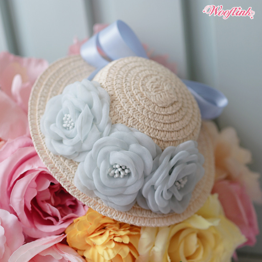 Wooflink Sunny Days Straw Hat