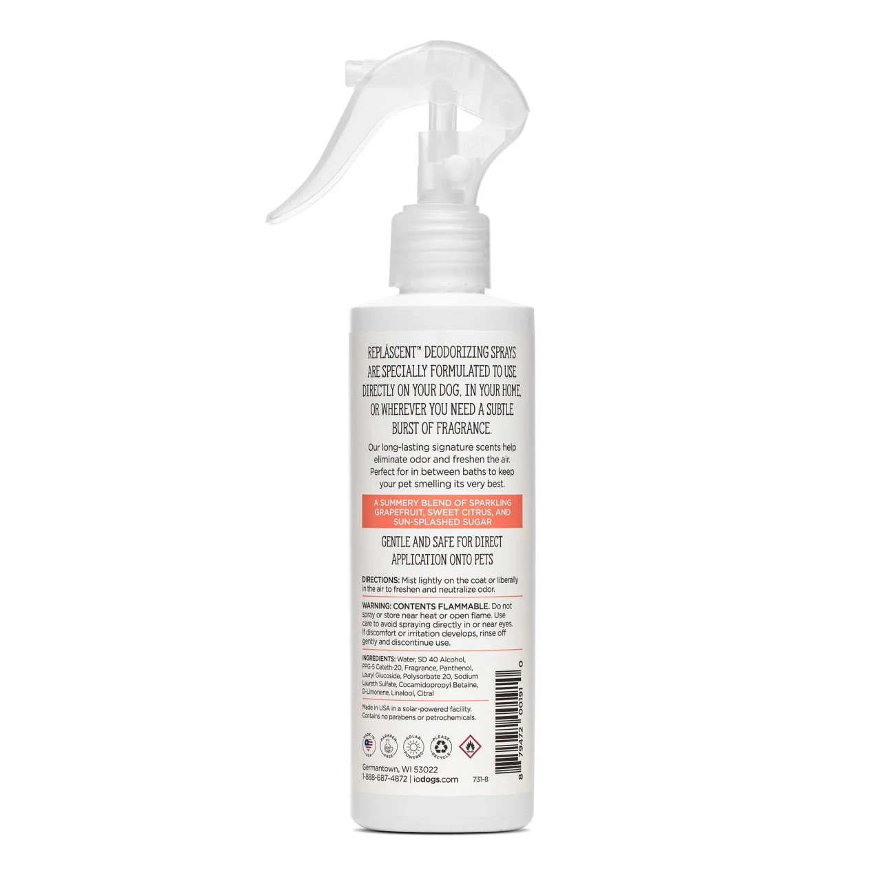 Sugar Cane + Grapefruit Repláscent Spray