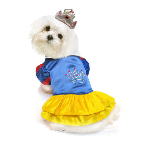 Snow Princess Dog Costume