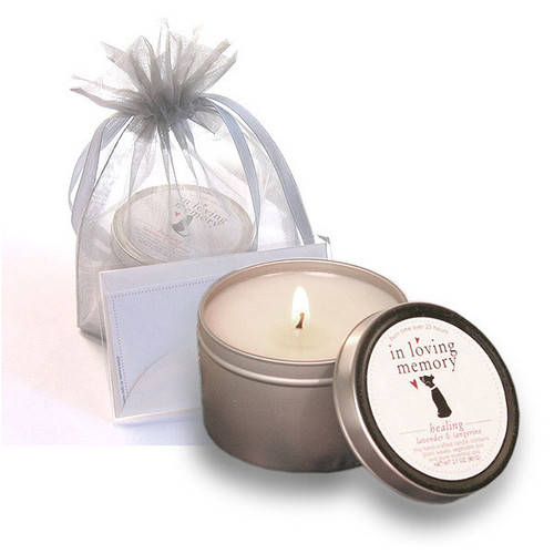In Loving Memory Sympathy Candle