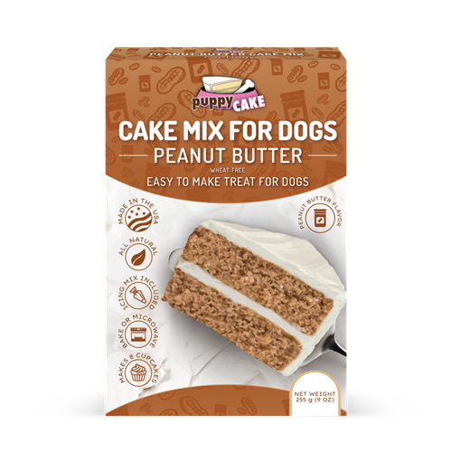 Puppy Cake Peanut Butter Wheat-Free Cake Mix & Frosting