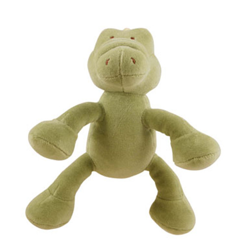 Simply Fido Petite Gary Alligator Organic Dog Toy