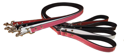 Manhattan Collection Patent Leather Leashes