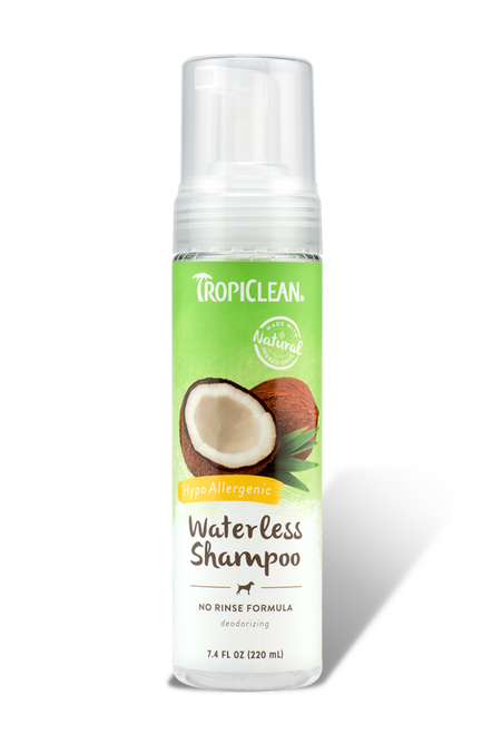 Tropiclean Hypoallergenic Waterless Pet Shampoo