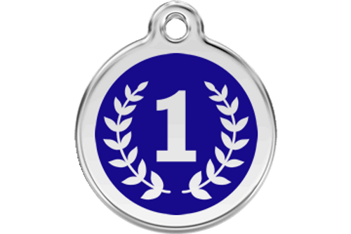 Winner Stainless Steel Enamel ID Tag