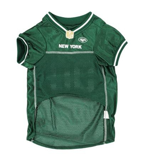 New York Jets Dog Jersey - White Trim