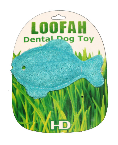 Organic Vegetable Dental Blue Fish Toy