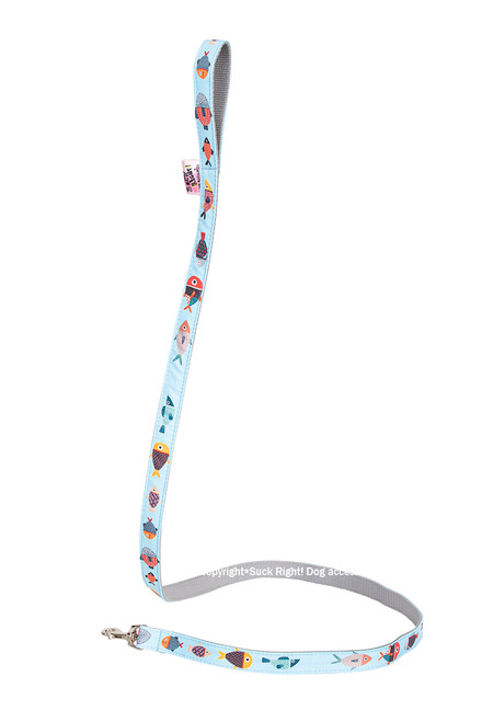 Fishes Textile Leash