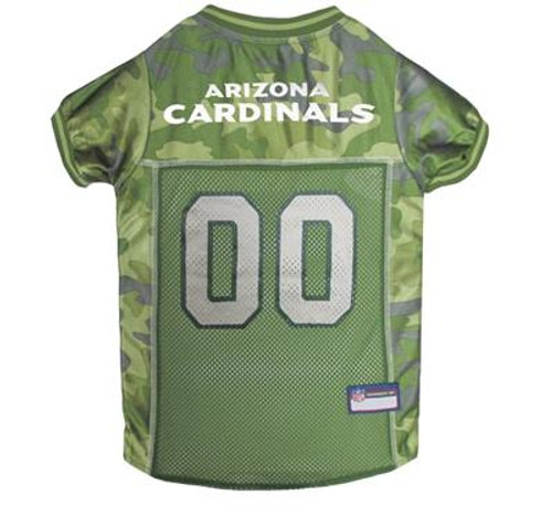 Arizona Cardinals Camo Dog Jersey