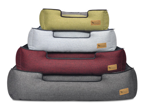 Houndstooth Lounge Dog Bed