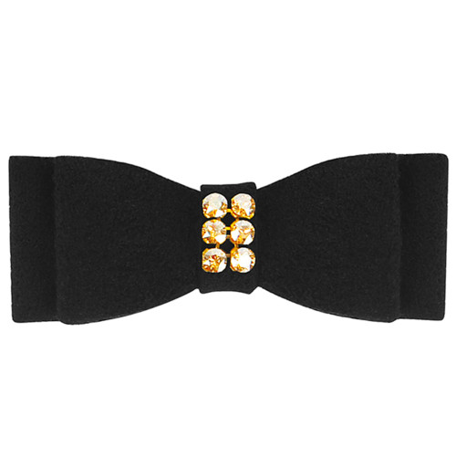 Beaux & Paws Bow Tie - Black Velvet