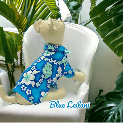 Blue Leilani Aloha Shirt