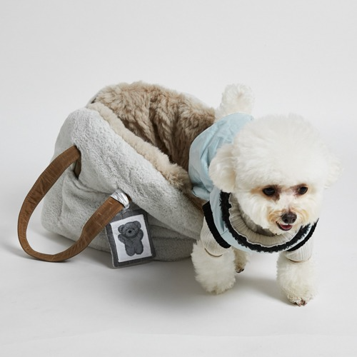 Louisdog Dusty Grey Furaround Bag 