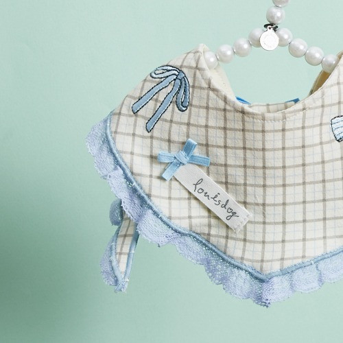 Louisdog Bleu Bébé Scarf Louisdog Bleu Bébé Scarf