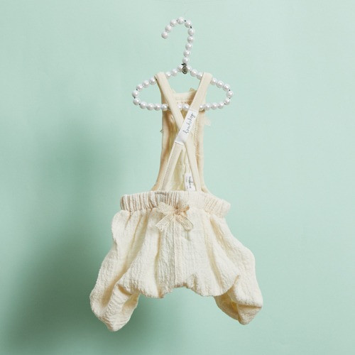 Louisdog Cremà Puff Shorts