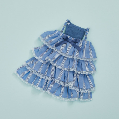 Louisdog Blue Wave Dress Louisdog Blue Wave Dress