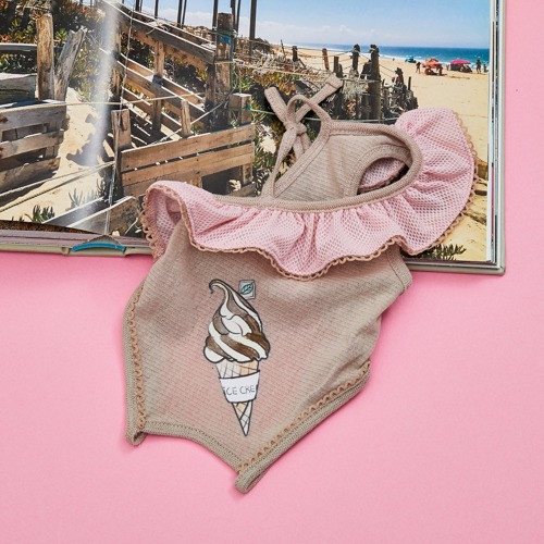 Louisdog Pool Club/Choco Bodysuit