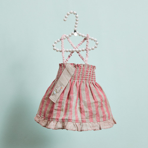Louisdog Linen Sun Dress/Strawberry Cone Louisdog Linen Sun Dress/Strawberry Cone