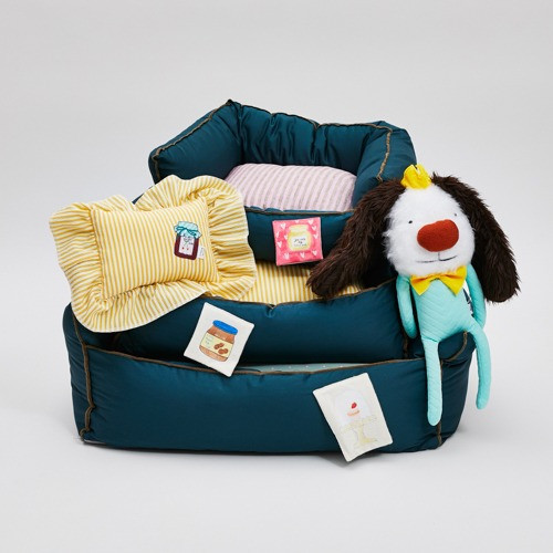 Louisdog Teal Gleam Boom Bed