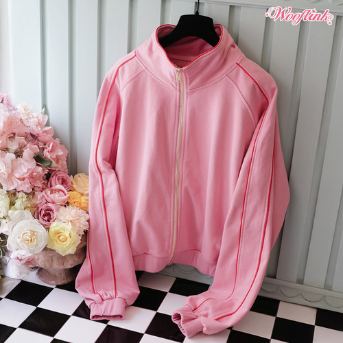Wooflink Lollipop Zip Up Sweatshirt Jacket For Mom