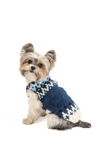 Midnight Ski Bum Dog Sweater