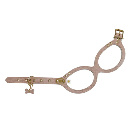 Buddy Belt Smooth Grain Dog Harness - Latte