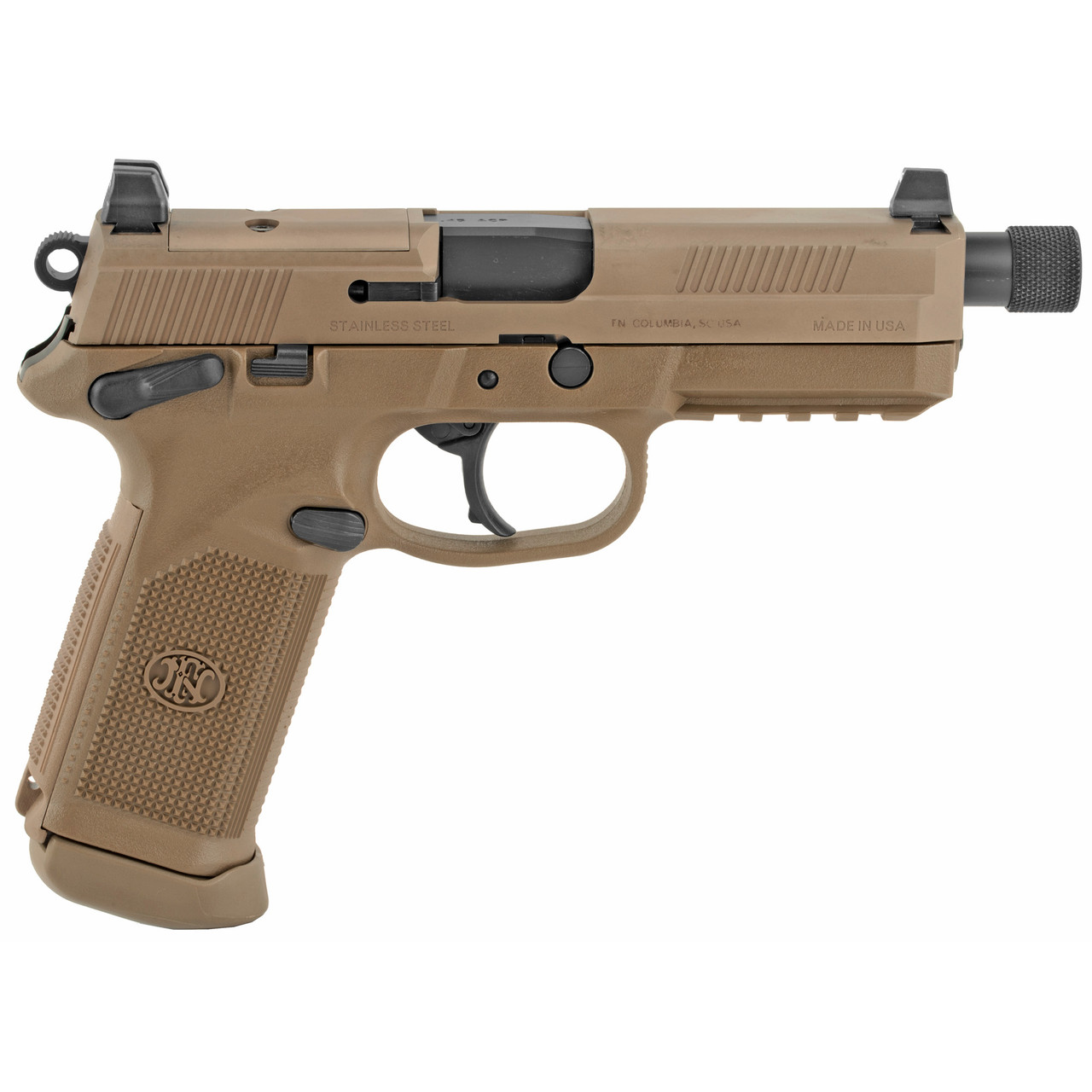 FNX‑45 Tactical FDE – .45 ACP Threaded Tactical Pistol