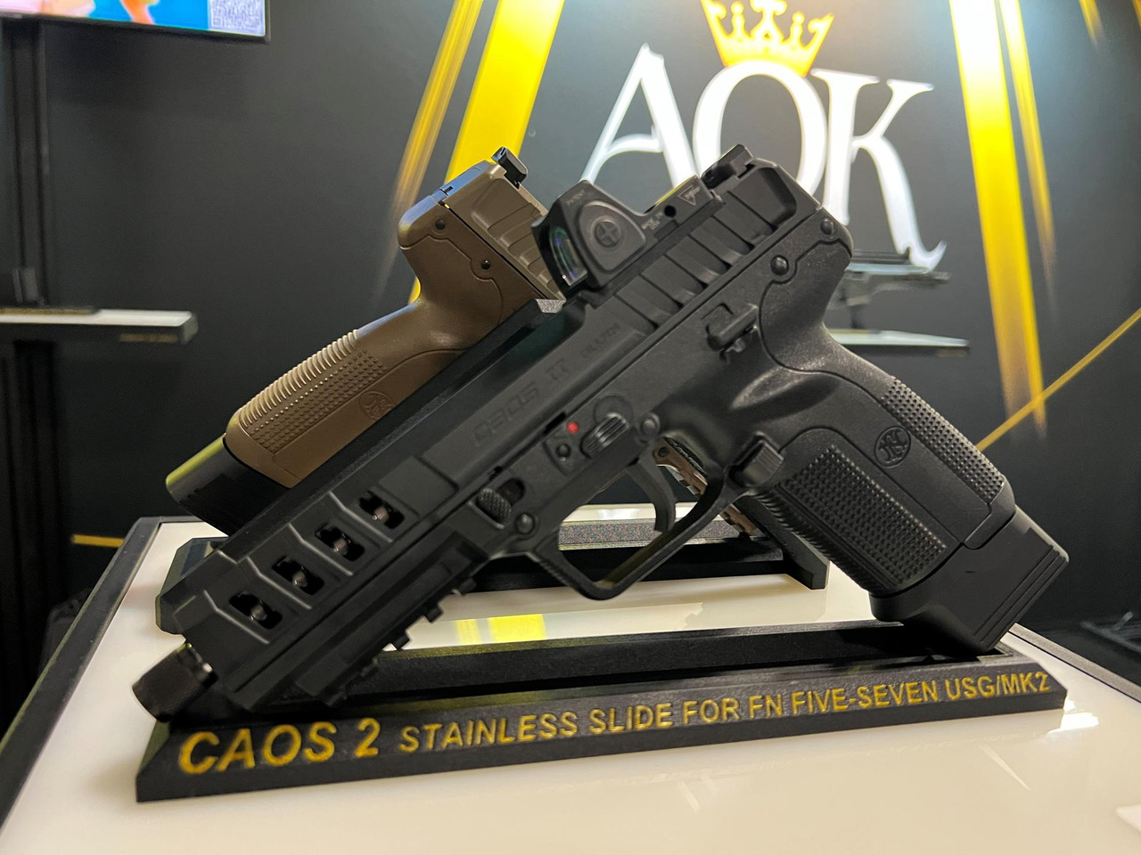 CAOS 2 Stainless Slide – Five-seveN USG/MK2 (Coming 2026)