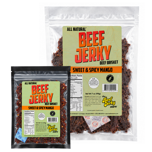 Beef Jerky Store Sweet & Spicy Mango Brisket Jerky