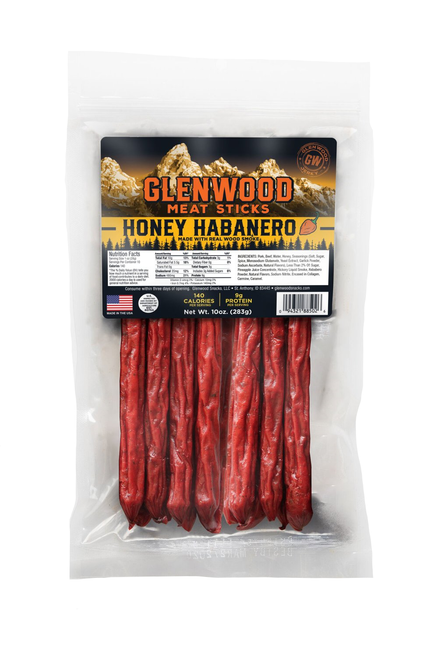 Glenwood Honey Habanero Beef Sticks