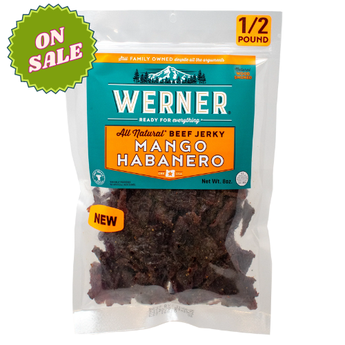 Werner Mango Habanero Beef Jerky