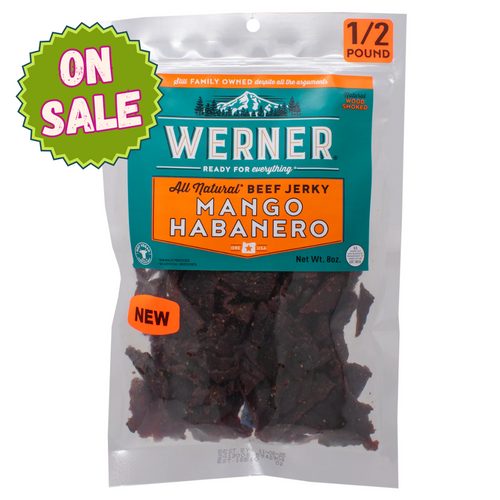 Werner Mango Habanero Beef Jerky