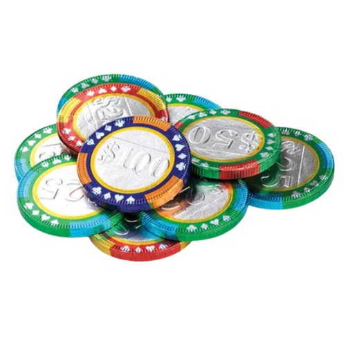 Chocolate Poker Chips Gustaf's