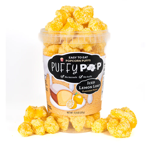 Puffy Pop Iced Lemon Loaf