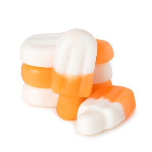 Gummi Orange Cream Popcicles