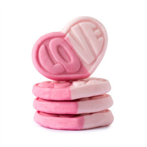 Swedish Strawberry Vanilla Hearts