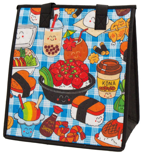 Medium Hot Cold Bag -  Mashup Palaka Blue