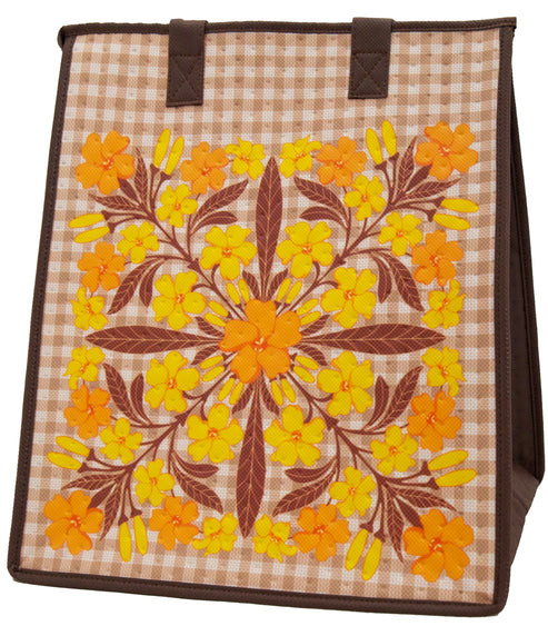 Large Insulated Bag - Quilted Keni Beige