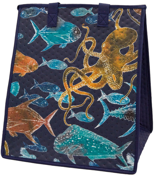 Large Insulated Bag - Tako Tackle Navy