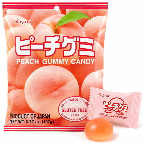 Kasugai Peach Gummy