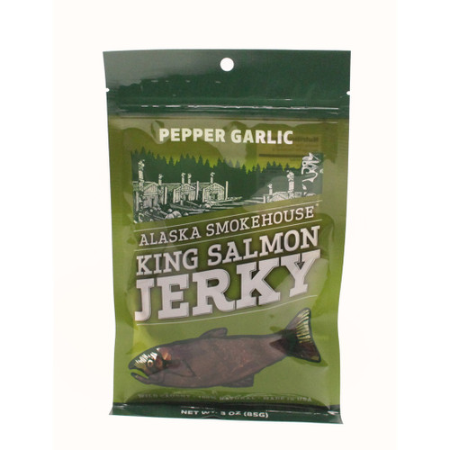 Pepper Garlic Salmon Jerky