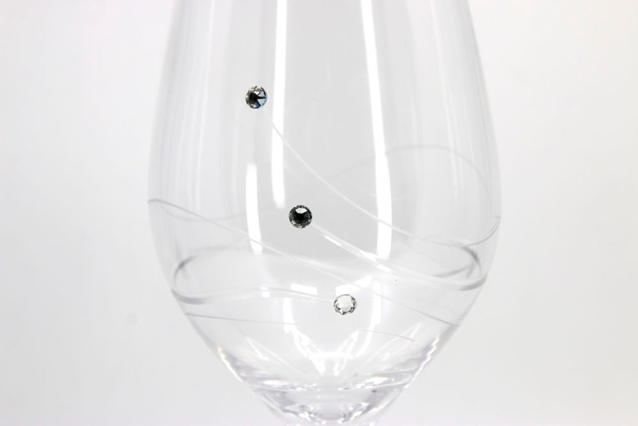 Glitz Single Wine Glass